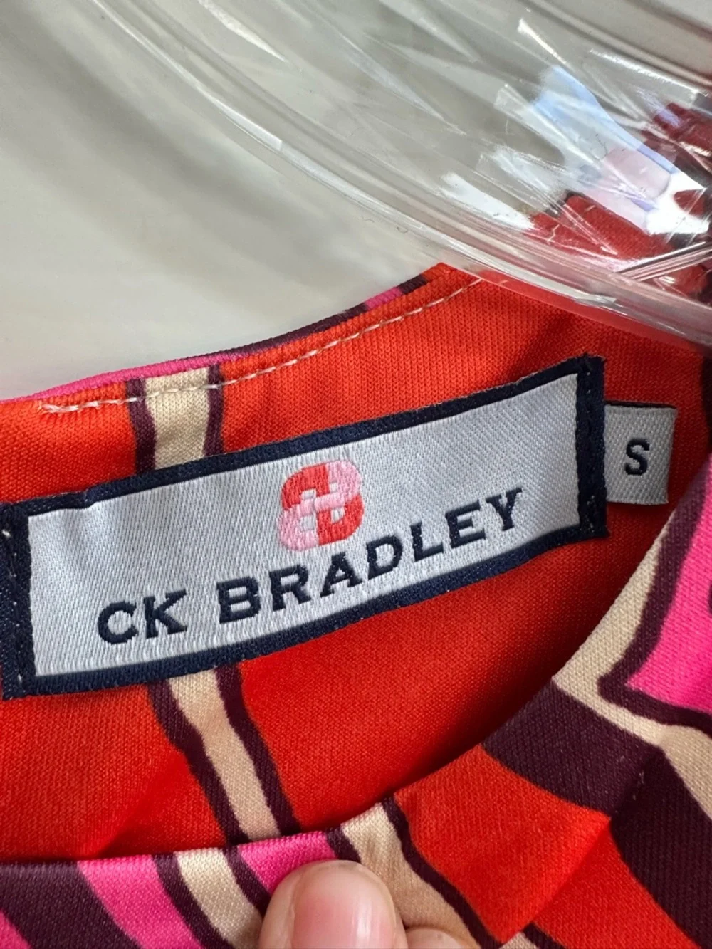 CK Bradley Ashton Dress in Whirlwind Plum - Picture 5 of 7